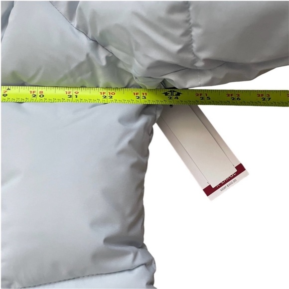 NWT Calvin Klein Long Light Blue Puffer Coat – XL - Picture 11 of 13